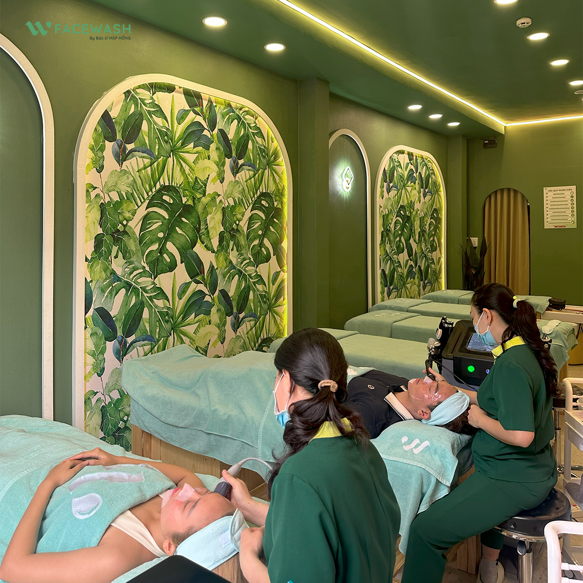 9 bước liệu trình “chữa lành” sạch sâu tại W Facewash